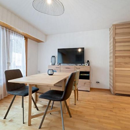 Charmant Studio Renove Situe Dans Les Bains D'Ovronnaz, Immeuble Les Sources Buitenkant foto