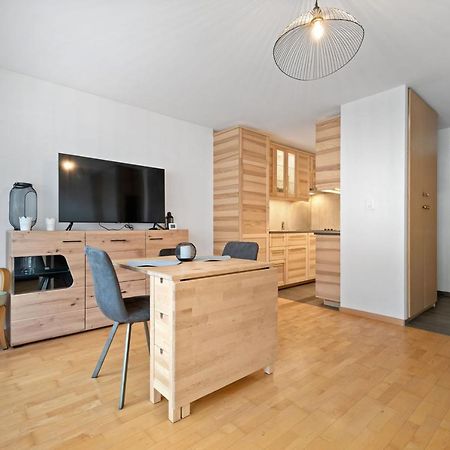 Charmant Studio Renove Situe Dans Les Bains D'Ovronnaz, Immeuble Les Sources Buitenkant foto