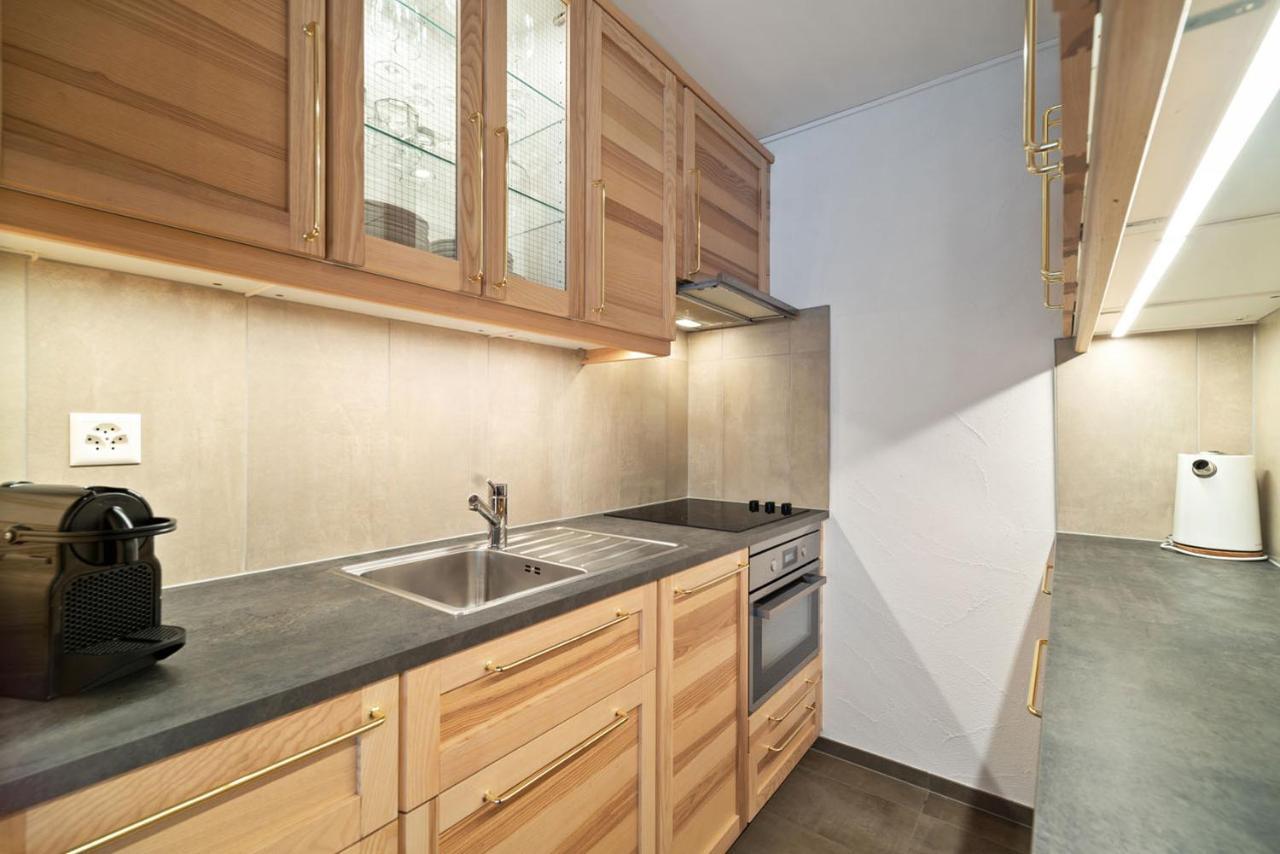Charmant Studio Renove Situe Dans Les Bains D'Ovronnaz, Immeuble Les Sources Buitenkant foto