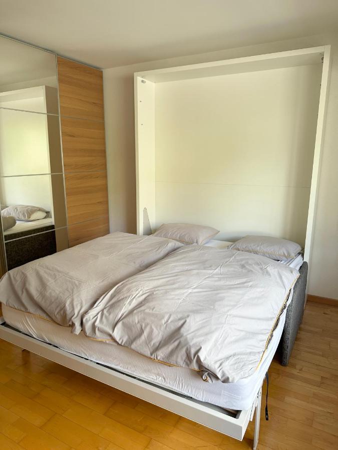 Charmant Studio Renove Situe Dans Les Bains D'Ovronnaz, Immeuble Les Sources Buitenkant foto